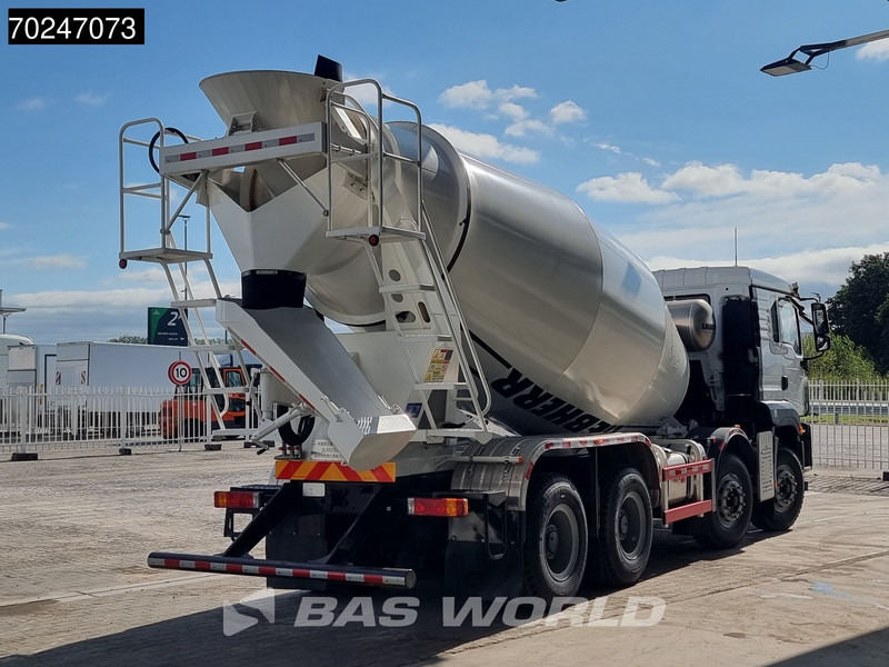 Camión hormigonera nuevo SHACMAN M3000 S 8X4 8m3 Liebherr mixer Manual Big-Axle Steelsuspension: foto 6