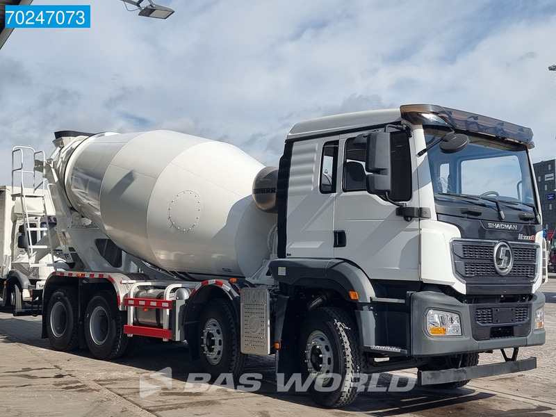 SHACMAN M3000 S 8X4 8m3 Liebherr mixer Manual Big-Axle Steelsuspension - Camión hormigonera: foto 3 SHACMAN M3000 S 8X4 8m3 Liebherr mixer Manual Big-Axle Steelsuspension - Camión hormigonera: foto 3