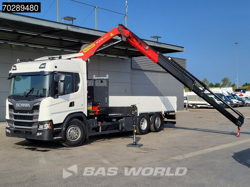 Scania G410 6X2 New! Palfinger PK24.001 SLD 5 Crane Kran Retarder Lift+Steering Axle LED ACC - Camión caja abierta, Camión grúa: foto 3 Scania G410 6X2 New! Palfinger PK24.001 SLD 5 Crane Kran Retarder Lift+Steering Axle LED ACC - Camión caja abierta, Camión grúa: foto 3