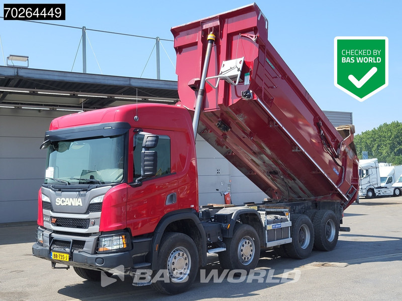 Scania P410 8X4 Big-Axle Steelsuspension Euro 6 - Camión volquete: foto 1 Scania P410 8X4 Big-Axle Steelsuspension Euro 6 - Camión volquete: foto 1