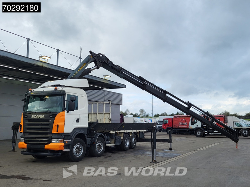 Scania R420 8X2 Palfinger PK74002 Kran Crane Retarder Lift-Steering Axle Euro 4 - Camión caja abierta, Camión grúa: foto 5 Scania R420 8X2 Palfinger PK74002 Kran Crane Retarder Lift-Steering Axle Euro 4 - Camión caja abierta, Camión grúa: foto 5