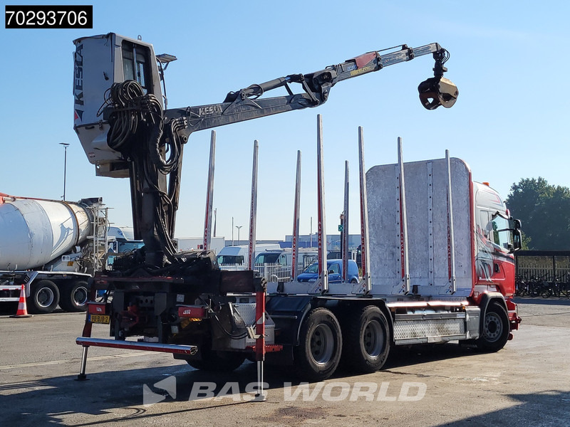 Scania R450 R 6X4 NL-Truck Kesla 2110T Crane Kran Holztransport Manual ACC Xenon Euro 6 - Camión forestal, Camión grúa: foto 5 Scania R450 R 6X4 NL-Truck Kesla 2110T Crane Kran Holztransport Manual ACC Xenon Euro 6 - Camión forestal, Camión grúa: foto 5