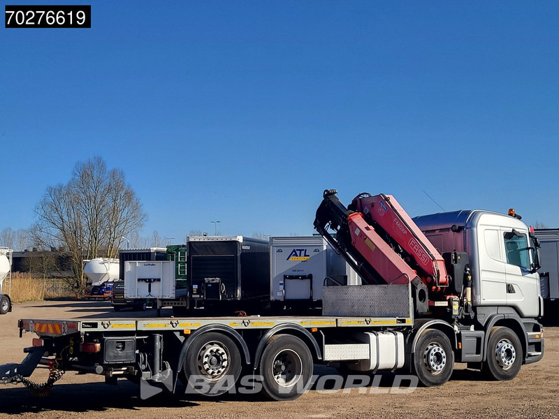 Scania R480 8X2 FASSI F660AXP.25 Manual Retarder Lift+Lenkachse Euro 5 - Camión caja abierta, Camión grúa: foto 5 Scania R480 8X2 FASSI F660AXP.25 Manual Retarder Lift+Lenkachse Euro 5 - Camión caja abierta, Camión grúa: foto 5