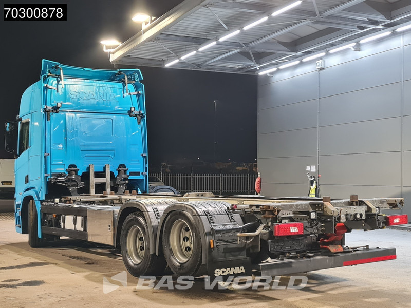 Scania R500 R 6X2 WECON BDF Full Air Suspension Retarder Lift-Axle Automatic Leather Seats - Camión portacontenedore/ Intercambiable: foto 2 Scania R500 R 6X2 WECON BDF Full Air Suspension Retarder Lift-Axle Automatic Leather Seats - Camión portacontenedore/ Intercambiable: foto 2