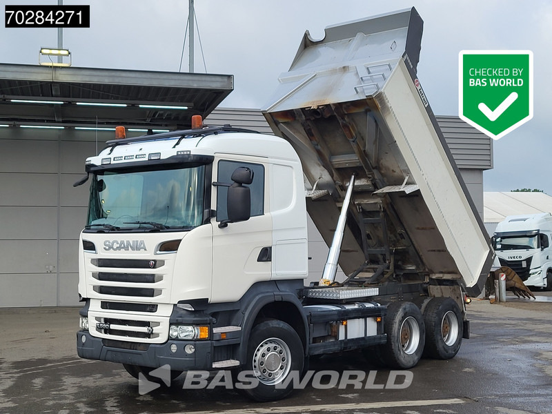 Scania R560 6X4 11 m3 tipper Full steel Retarder Big-Axle Navi Euro 5 - Camión volquete: foto 1 Scania R560 6X4 11 m3 tipper Full steel Retarder Big-Axle Navi Euro 5 - Camión volquete: foto 1