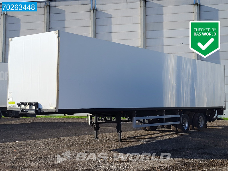 Semirremolque caja cerrada Van Eck UT-2BI NL-Trailer Lenkasche Tailgate LBW: foto 1