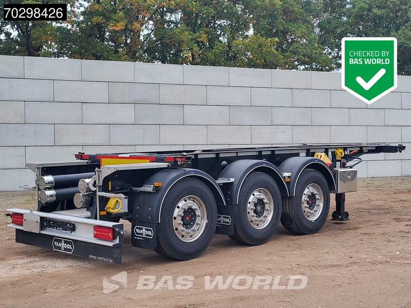 Van Hool FS3444-10 AK u2 3 axles ADR Liftachse 20ft - Semirremolque portacontenedore/ Intercambiable: foto 1 Van Hool FS3444-10 AK u2 3 axles ADR Liftachse 20ft - Semirremolque portacontenedore/ Intercambiable: foto 1