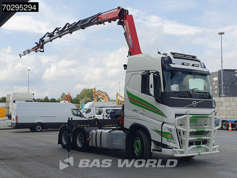 Volvo FH 500 FH 6X4 Full-Air Liftachse HMF 2820K-RCS Crane+JIB Remote Control I-ParkCool VDS LED Kran - Camión caja abierta, Camión grúa: foto 3 Volvo FH 500 FH 6X4 Full-Air Liftachse HMF 2820K-RCS Crane+JIB Remote Control I-ParkCool VDS LED Kran - Camión caja abierta, Camión grúa: foto 3