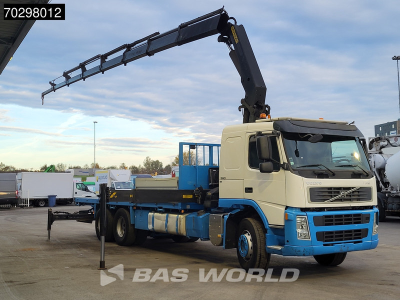 Volvo FM 360 FM 6X2 Palfinger PK29002 Kran crane Manual Sleepercab Airco Euro 4 - Camión caja abierta, Camión grúa: foto 3 Volvo FM 360 FM 6X2 Palfinger PK29002 Kran crane Manual Sleepercab Airco Euro 4 - Camión caja abierta, Camión grúa: foto 3