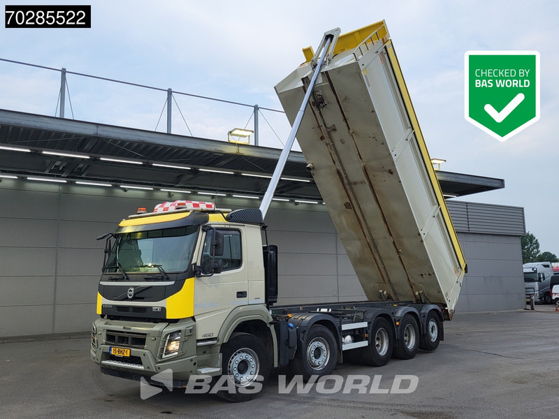 Camión volquete Volvo FMX 460 FMX 10X4 NL-Truck 26m3 AJK tipper Lift+Lenkachse VEB+ Euro 6: foto 1