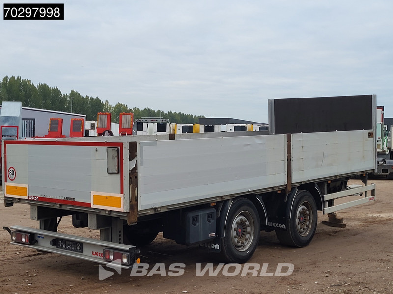 Wecon Kooi aap Lift-Axle - Remolque plataforma/ Caja abierta: foto 5 Wecon Kooi aap Lift-Axle - Remolque plataforma/ Caja abierta: foto 5