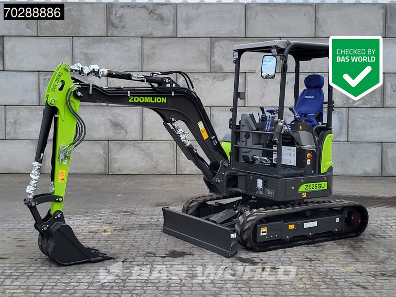 Zoomlion ZE26 GU - Miniexcavadora: foto 1 Zoomlion ZE26 GU - Miniexcavadora: foto 1