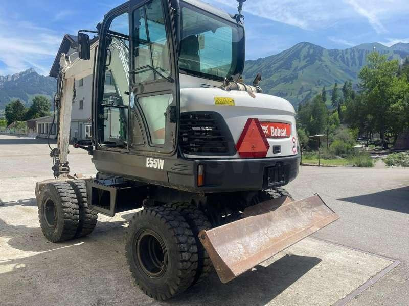 Bobcat E55W - Excavadora de ruedas: foto 3 Bobcat E55W - Excavadora de ruedas: foto 3