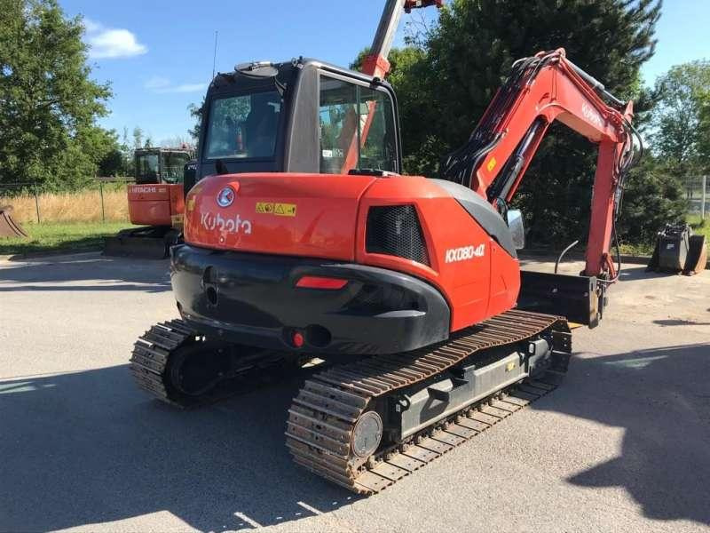 Kubota Mini Pelle KX080-4 - Miniexcavadora: foto 3 Kubota Mini Pelle KX080-4 - Miniexcavadora: foto 3