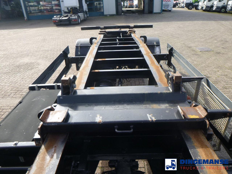 Remolque multilift/ Portacontenedores de cadenas AJK Hydrolift Hook lift drawbar trailer: foto 6 Remolque multilift/ Portacontenedores de cadenas AJK Hydrolift Hook lift drawbar trailer: foto 6