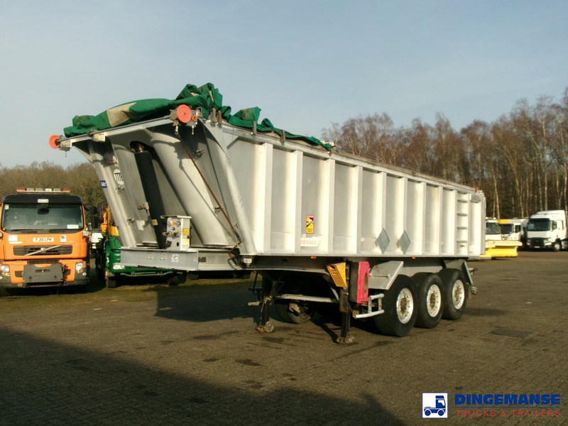 Benalu Tipper trailer alu 22 m3 + tarpaulin - Semirremolque volquete: foto 1 Benalu Tipper trailer alu 22 m3 + tarpaulin - Semirremolque volquete: foto 1