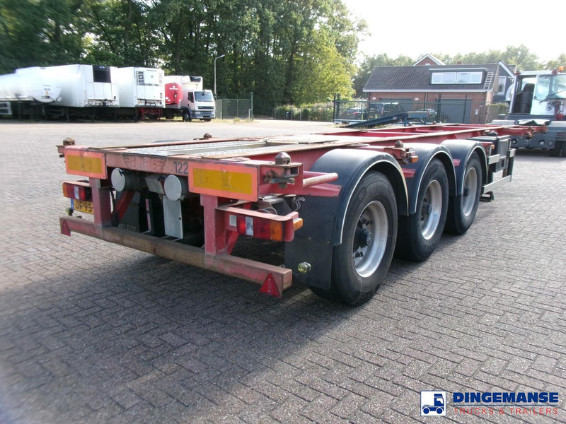 Burg 3-axle container chassis 20,30 ft + ADR - Semirremolque portacontenedore/ Intercambiable: foto 4 Burg 3-axle container chassis 20,30 ft + ADR - Semirremolque portacontenedore/ Intercambiable: foto 4