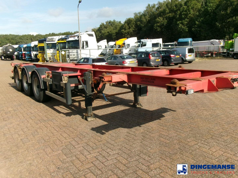 Burg 3-axle container chassis 20,30 ft + ADR - Semirremolque portacontenedore/ Intercambiable: foto 2 Burg 3-axle container chassis 20,30 ft + ADR - Semirremolque portacontenedore/ Intercambiable: foto 2