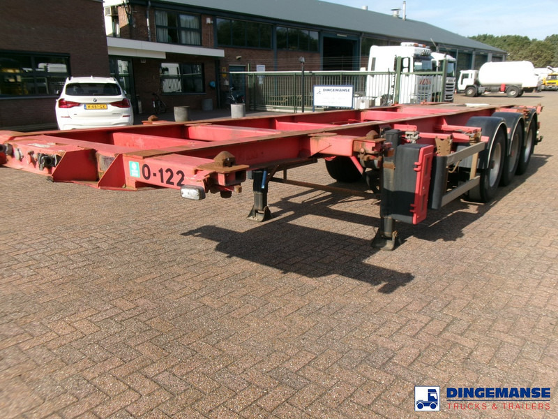 Burg 3-axle container chassis 20,30 ft + ADR - Semirremolque portacontenedore/ Intercambiable: foto 1 Burg 3-axle container chassis 20,30 ft + ADR - Semirremolque portacontenedore/ Intercambiable: foto 1