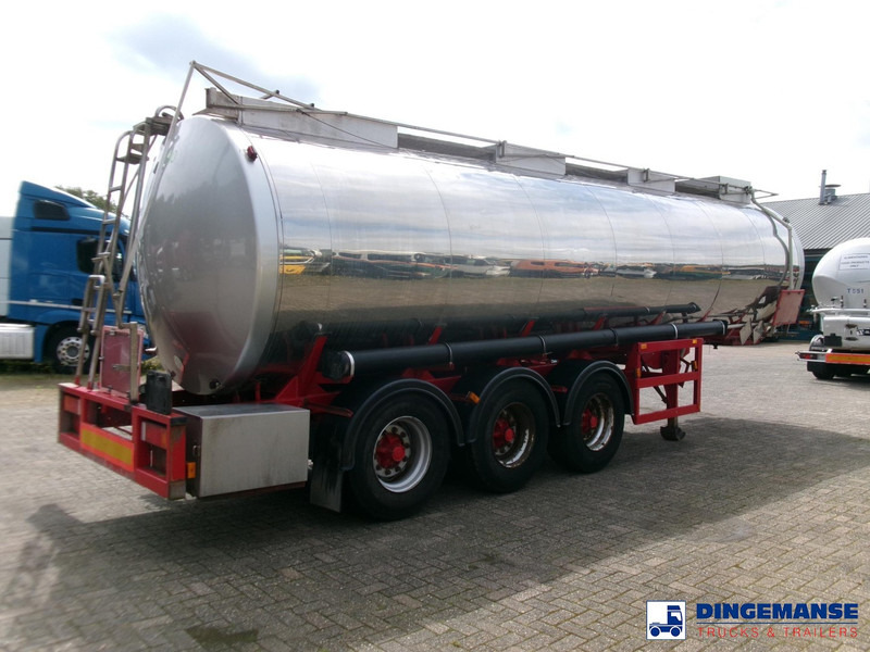 Crane Fruehauf Chemical ACID Rubber tank inox 30 m3 / 1 comp - Semirremolque cisterna: foto 3 Crane Fruehauf Chemical ACID Rubber tank inox 30 m3 / 1 comp - Semirremolque cisterna: foto 3