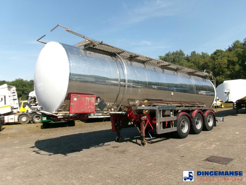 Crane Fruehauf Chemical ACID tank inox 30 m3 / 1 comp - Semirremolque cisterna: foto 1 Crane Fruehauf Chemical ACID tank inox 30 m3 / 1 comp - Semirremolque cisterna: foto 1