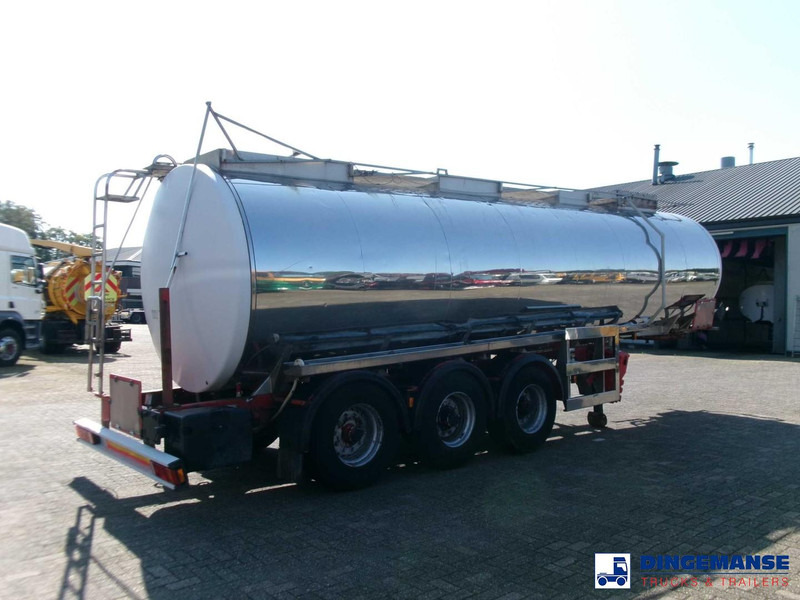 Crane Fruehauf Chemical ACID tank inox 30 m3 / 1 comp - Semirremolque cisterna: foto 4 Crane Fruehauf Chemical ACID tank inox 30 m3 / 1 comp - Semirremolque cisterna: foto 4