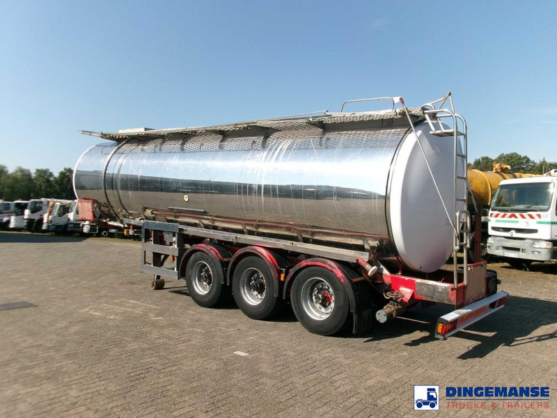 Crane Fruehauf Chemical ACID tank inox 30 m3 / 1 comp - Semirremolque cisterna: foto 3 Crane Fruehauf Chemical ACID tank inox 30 m3 / 1 comp - Semirremolque cisterna: foto 3