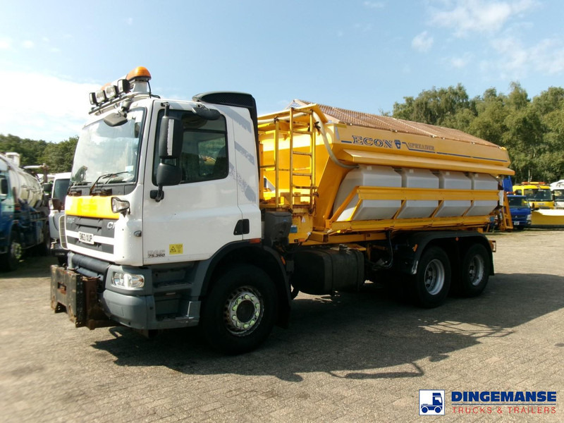 DAF CF 75.360 6X4 RHD gritter / salt spreader - Máquina quitanieve: foto 1 DAF CF 75.360 6X4 RHD gritter / salt spreader - Máquina quitanieve: foto 1
