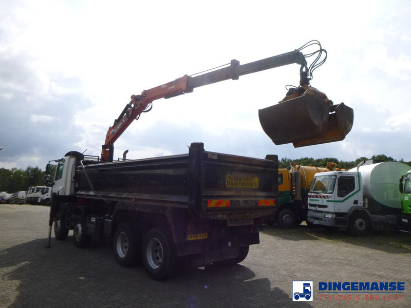 DAF CF 85.360 8X4 RHD tipper + Terex 118.2 VGL-A15 - Camión grúa: foto 3 DAF CF 85.360 8X4 RHD tipper + Terex 118.2 VGL-A15 - Camión grúa: foto 3