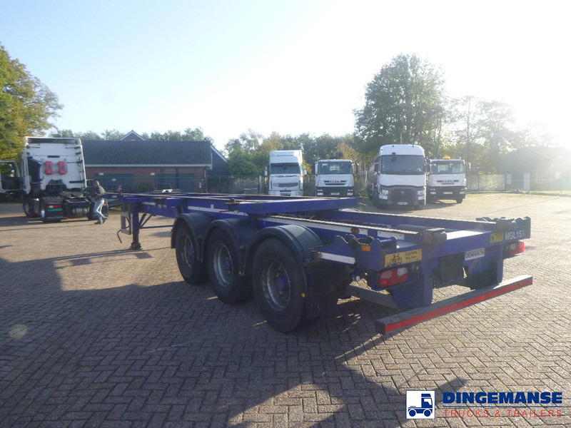 Dennison 3-axle container trailer 20-30-40-45 ft - Semirremolque portacontenedore/ Intercambiable: foto 3 Dennison 3-axle container trailer 20-30-40-45 ft - Semirremolque portacontenedore/ Intercambiable: foto 3