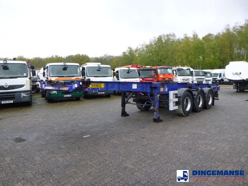 Dennison 3-axle container trailer 20-30-40-45 ft - Semirremolque portacontenedore/ Intercambiable: foto 1 Dennison 3-axle container trailer 20-30-40-45 ft - Semirremolque portacontenedore/ Intercambiable: foto 1