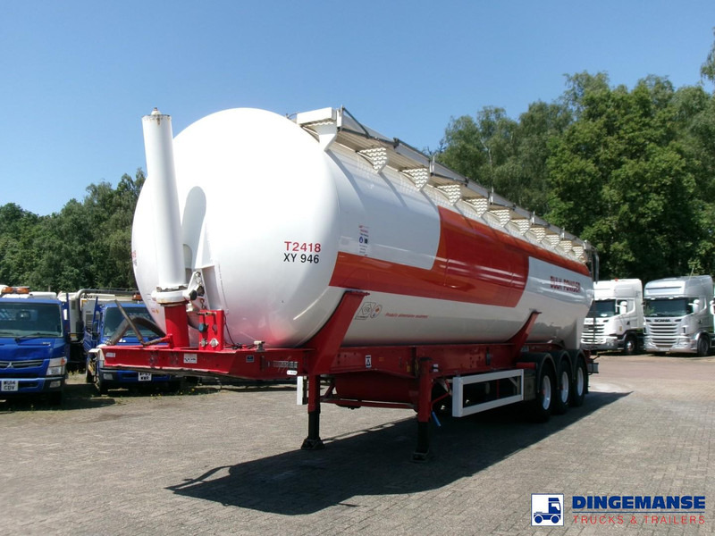 Feldbinder Powder tank alu 60 m3 (tipping) - Semirremolque cisterna: foto 1 Feldbinder Powder tank alu 60 m3 (tipping) - Semirremolque cisterna: foto 1