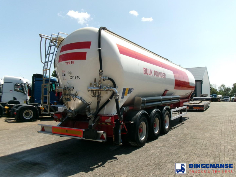 Feldbinder Powder tank alu 60 m3 (tipping) - Semirremolque cisterna: foto 4 Feldbinder Powder tank alu 60 m3 (tipping) - Semirremolque cisterna: foto 4