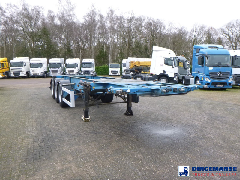 Fruehauf 3-axle container chassis 20, 30 ft - Semirremolque portacontenedore/ Intercambiable: foto 2 Fruehauf 3-axle container chassis 20, 30 ft - Semirremolque portacontenedore/ Intercambiable: foto 2