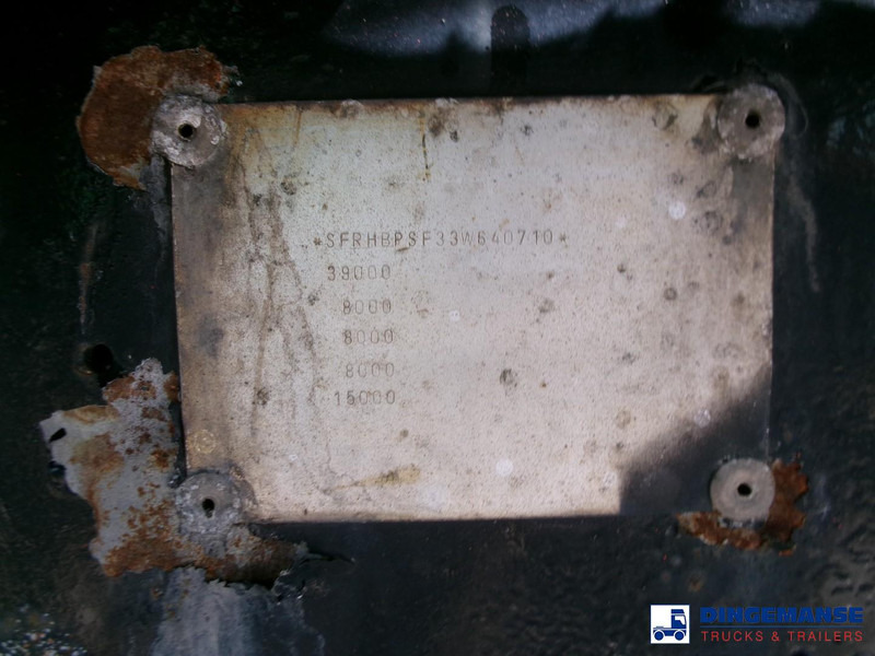 Fruehauf 3-axle platform trailer + Atlas 3008 crane - Semirremolque plataforma/ Caja abierta: foto 3 Fruehauf 3-axle platform trailer + Atlas 3008 crane - Semirremolque plataforma/ Caja abierta: foto 3