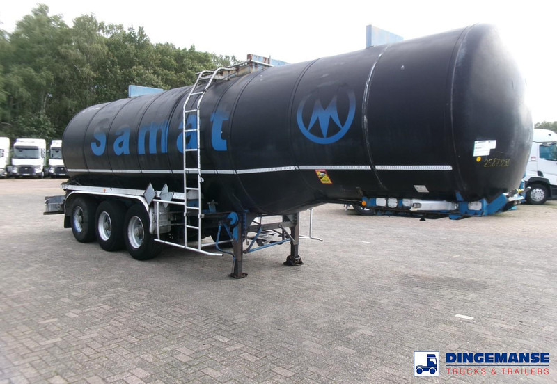 Fruehauf Bitumen tank inox 31 m3 / 1 comp + mixer & engine - Semirremolque cisterna: foto 2 Fruehauf Bitumen tank inox 31 m3 / 1 comp + mixer & engine - Semirremolque cisterna: foto 2
