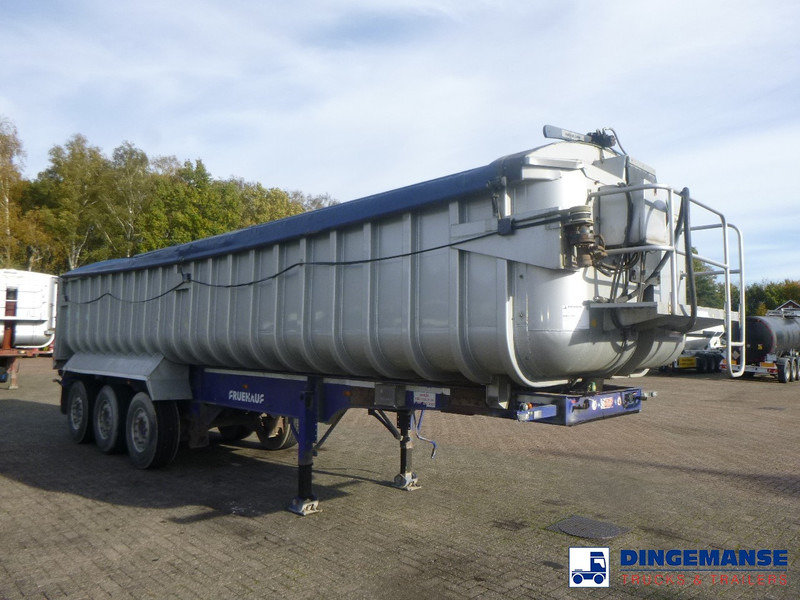Fruehauf Tipper trailer alu 35 m3 + tarpaulin - Semirremolque volquete: foto 2 Fruehauf Tipper trailer alu 35 m3 + tarpaulin - Semirremolque volquete: foto 2