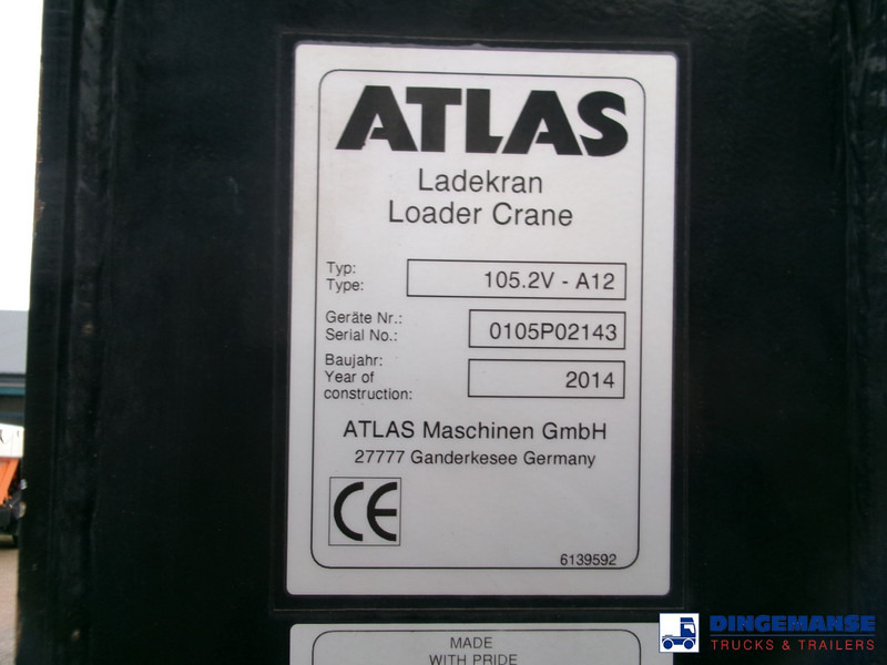 Camión grúa Iveco Stralis 310 6x2 Euro 6 + Atlas 105.2 crane: foto 14