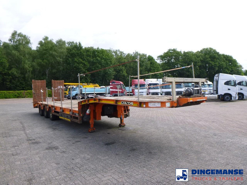 KING 3-axle semi-lowbed trailer 44T + ramps - Semirremolque góndola rebajadas: foto 2 KING 3-axle semi-lowbed trailer 44T + ramps - Semirremolque góndola rebajadas: foto 2