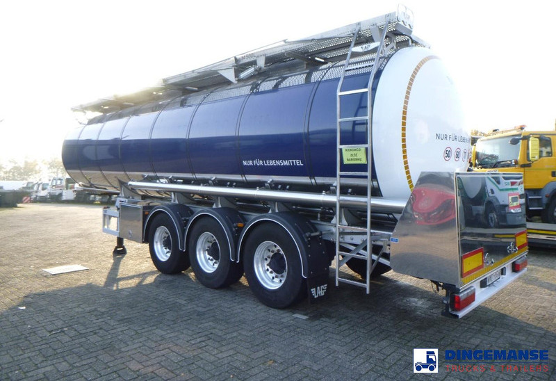 LAG Food tank inox 32m3 / 3 comp + pump + steam heating + webasto - Semirremolque cisterna: foto 3 LAG Food tank inox 32m3 / 3 comp + pump + steam heating + webasto - Semirremolque cisterna: foto 3