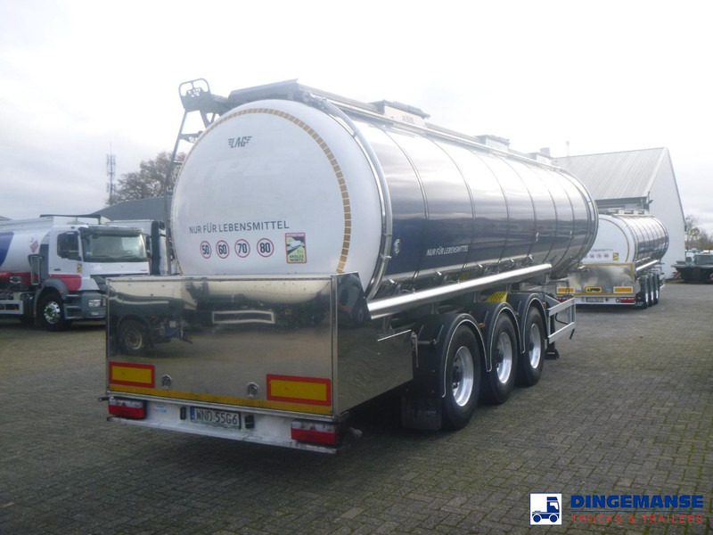 LAG Food tank inox 32m3 / 3 comp + pump + steam heating + webasto - Semirremolque cisterna: foto 4 LAG Food tank inox 32m3 / 3 comp + pump + steam heating + webasto - Semirremolque cisterna: foto 4