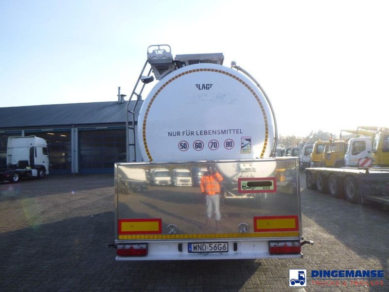 LAG Food tank inox 32m3 / 3 comp + pump + steam heating + webasto - Semirremolque cisterna: foto 5 LAG Food tank inox 32m3 / 3 comp + pump + steam heating + webasto - Semirremolque cisterna: foto 5