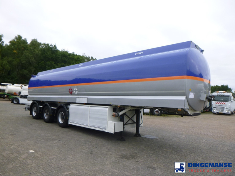 LAG Fuel tank alu 50.5 m3 / 3 comp + pump - Remolque cisterna: foto 2 LAG Fuel tank alu 50.5 m3 / 3 comp + pump - Remolque cisterna: foto 2