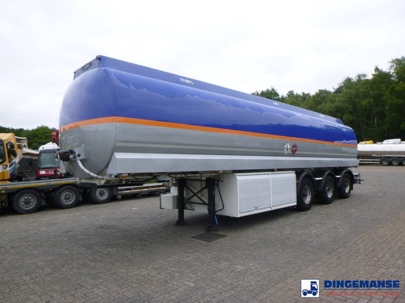 LAG Fuel tank alu 50.5 m3 / 3 comp + pump - Remolque cisterna: foto 1 LAG Fuel tank alu 50.5 m3 / 3 comp + pump - Remolque cisterna: foto 1