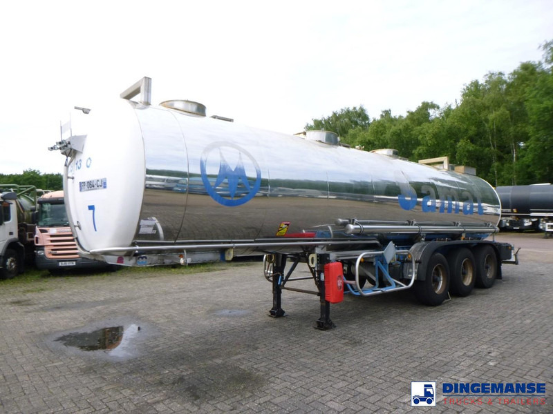 MAISONNEUVE Chemical tank inox 26 m3 / 1 comp - Semirremolque cisterna: foto 1 MAISONNEUVE Chemical tank inox 26 m3 / 1 comp - Semirremolque cisterna: foto 1