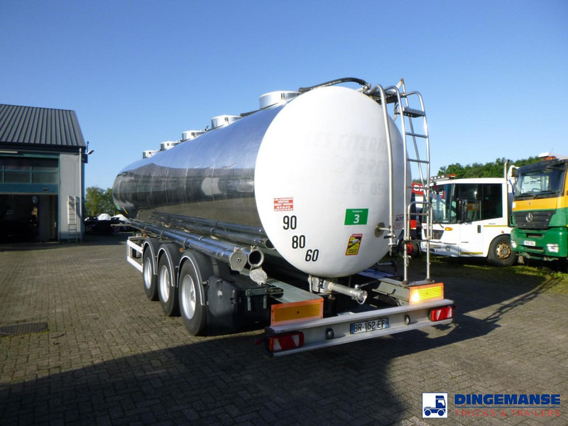 MAISONNEUVE Food tank inox 33 m3 / 5 comp - Semirremolque cisterna: foto 3 MAISONNEUVE Food tank inox 33 m3 / 5 comp - Semirremolque cisterna: foto 3