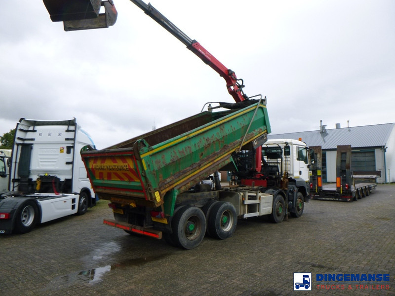 MAN TGS 35.400 8X4 RHD tipper + Palfinger Epsilon M125L - Camión grúa: foto 4 MAN TGS 35.400 8X4 RHD tipper + Palfinger Epsilon M125L - Camión grúa: foto 4