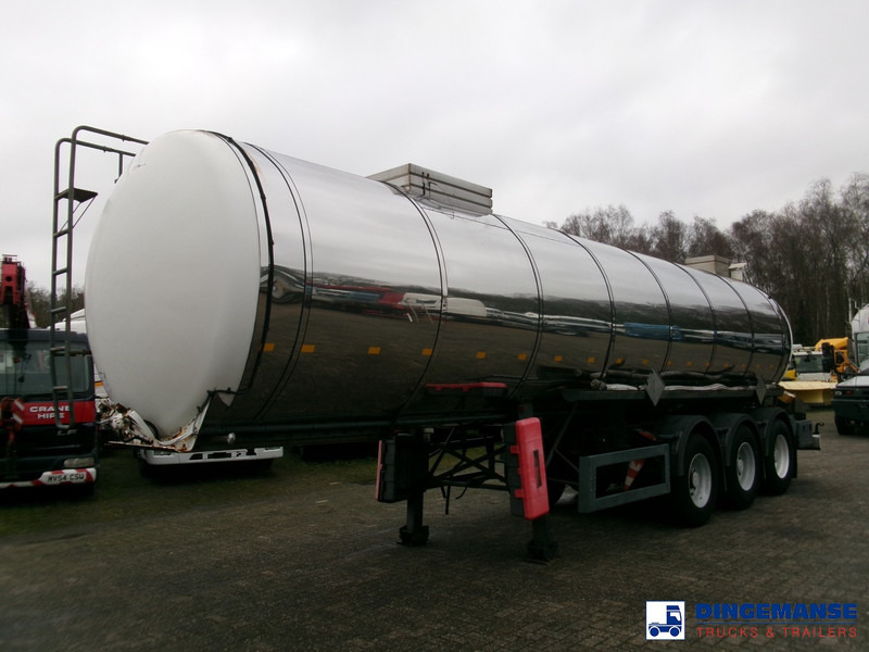 METALOVOUGA Bitumen / heavy oil tank inox 26.9 m3 / 1 comp - Semirremolque cisterna: foto 1 METALOVOUGA Bitumen / heavy oil tank inox 26.9 m3 / 1 comp - Semirremolque cisterna: foto 1
