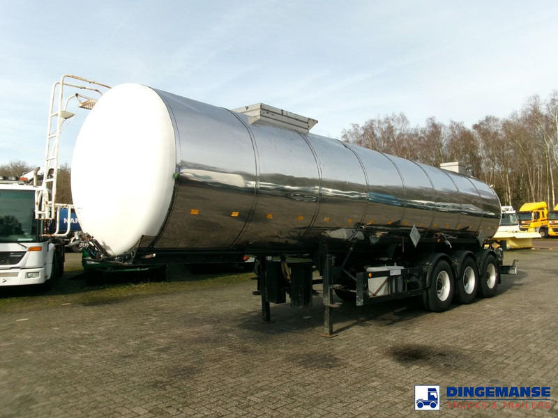 METALOVOUGA Bitumen / heavy oil tank inox 29 m3 / 1 comp - Semirremolque cisterna: foto 1 METALOVOUGA Bitumen / heavy oil tank inox 29 m3 / 1 comp - Semirremolque cisterna: foto 1