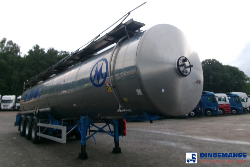 Magyar Chemical tank inox 32.5m3 / 1 comp - Semirremolque cisterna: foto 2 Magyar Chemical tank inox 32.5m3 / 1 comp - Semirremolque cisterna: foto 2